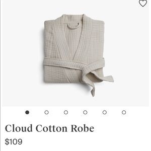 Parachute Cloud Cotton Robe in color bone, size S